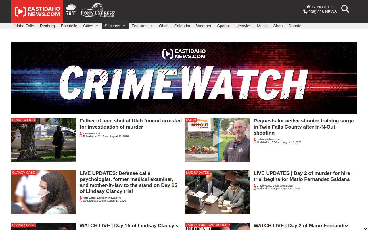 East Idaho News Crime archive for Butte County regional arrest news